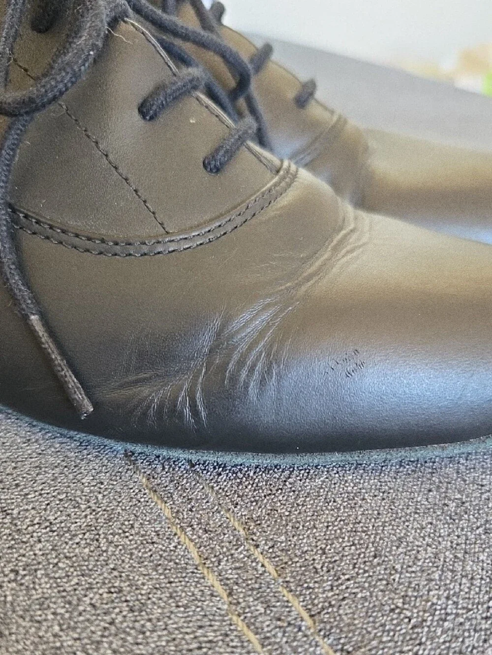 Capezio Leather Men's Ballroom Dance Shoes Black Lace-Up